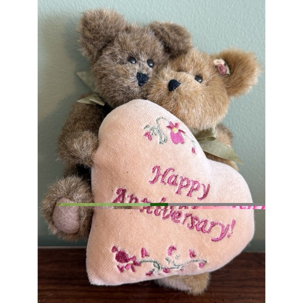 The Boyds Collection‎ Bears Plush Charles & Lorraine Everlove  Happy Anniversary